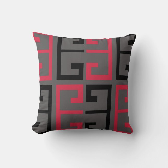 Coussin Tuile colorée par obscurité (Recto)
