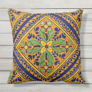 Coussin Tuile de Talavera
