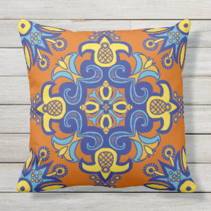 Coussin Tuile de Talavera