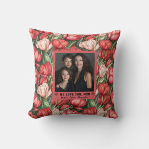 Coussin Tulip Botanique Première fois maman Maman Nouvea