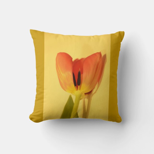 Coussin Tulipe de fleurs (Recto)
