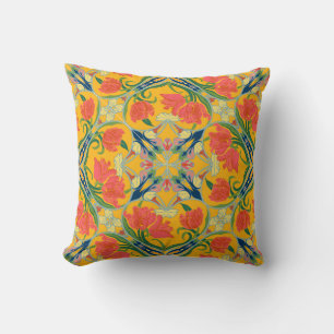 Coussin Tulipe de Pays vintage Pilote