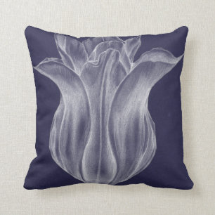 Coussin Tulipe monochrome III