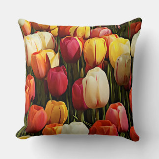 Coussin Tulipes