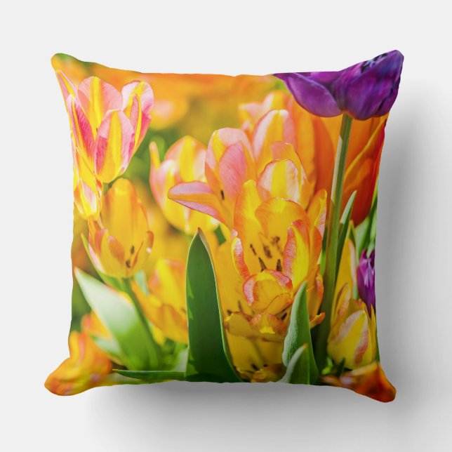 Coussin Tulipes Enchanter 01 (Recto)