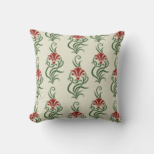 Coussin Tulipes Stylistiques