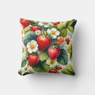 Coussin Tumbler à Fraise   Tumbler de Fruits   Tumble d'Ét