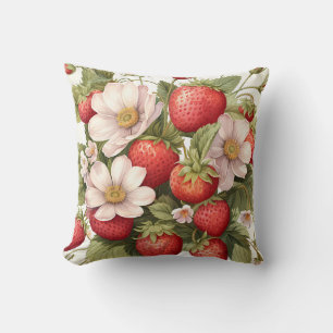 Coussin Tumbler fraise   Fruit Tumbler   Tempête d'été