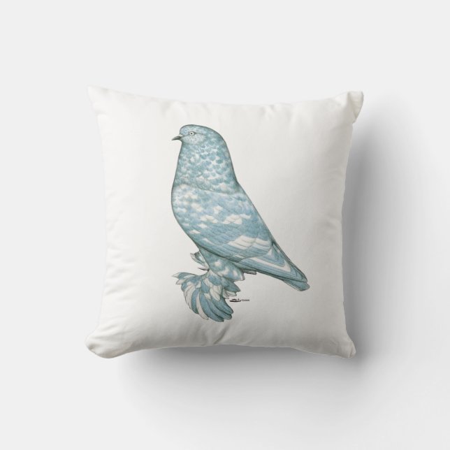 Coussin Tumbler Ouest de l'Angleterre : Lavender Mottle (Recto)
