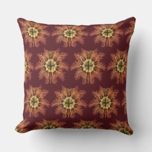 Coussin Tuniqué marin Ernst Haeckel Mer Rouge Art de la vi