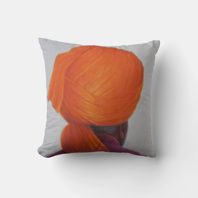 Coussin Turban 2014 de safran (Recto)