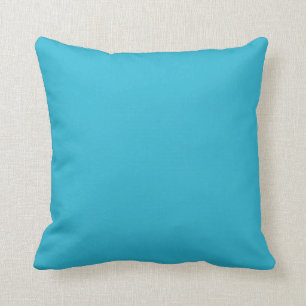 Coussin  Turc bleu - Couleur solide turquoise bleu aqua