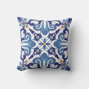 Coussin Turc coloré : Motif Vintage de l'Est