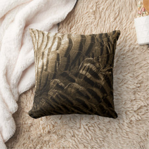 Coussin Turquie Plante Bronze Tone Bird