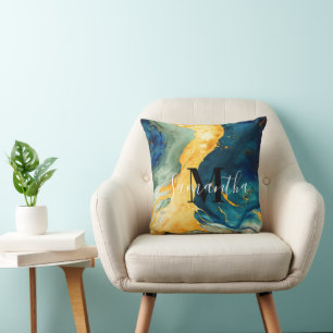 Coussin Turquoise