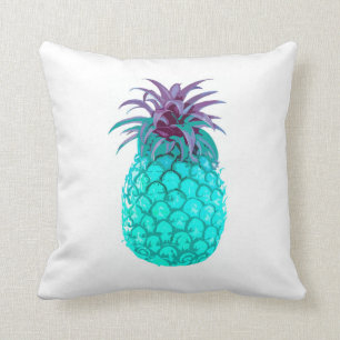 Coussin turquoise d'ananas