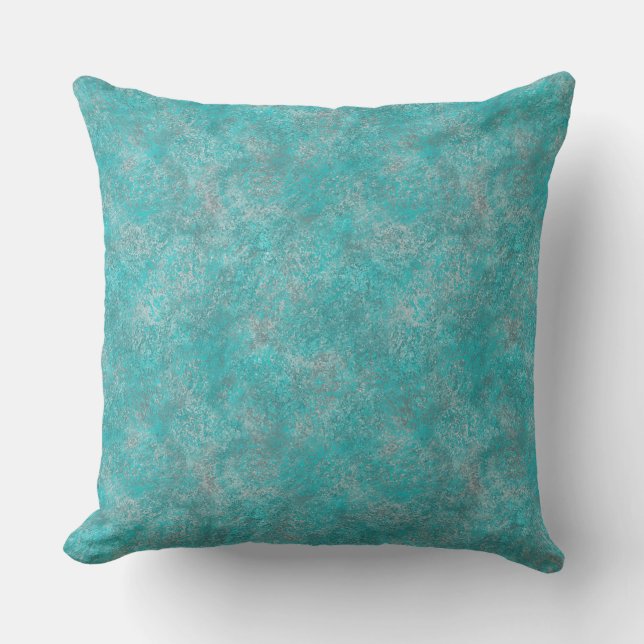 Coussin Turquoise du sud-ouest (Recto)