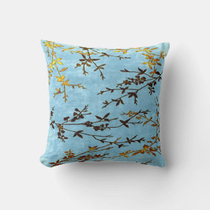 Coussin Turquoise Golden Brown