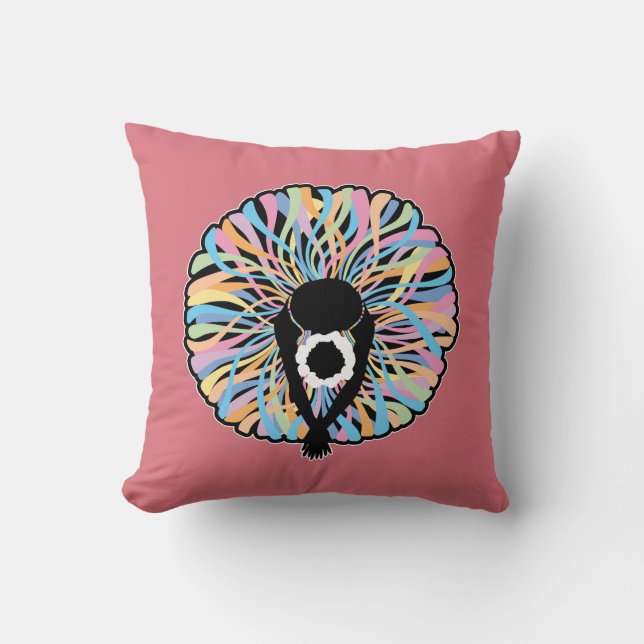 Coussin Tutu Elegant (Danseur De Ballet) Lancer l'oreiller (Recto)