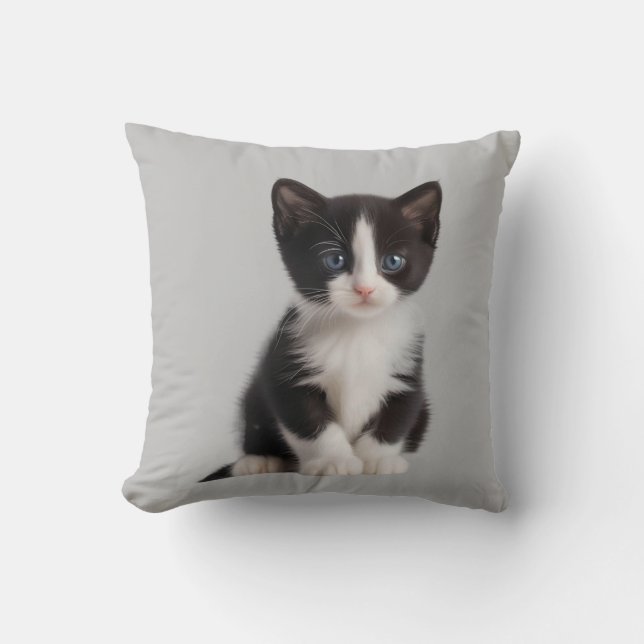 Coussin Tuxedo Kitten personnalisé (Recto)