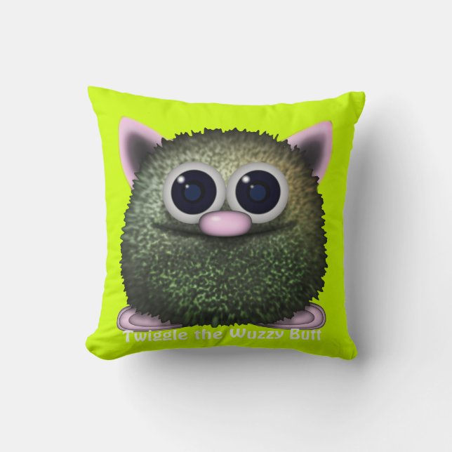 Coussin Twiggle Cute Wuzzy Butt Cushion pour salle pour en (Recto)