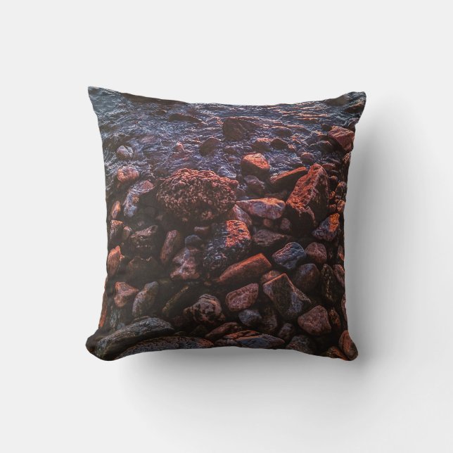 Coussin Twilight Treasures : Rocky Beach (Recto)