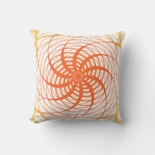 Coussin Twirl Orange