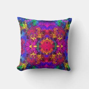 Coussin Twirlers colorés Abstraits / Miroir / Miami /