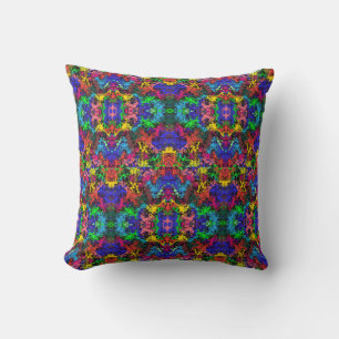 Coussin Twirly coloré Abstrait / Half Brick /