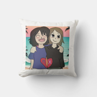 Coussin two beautiful girls