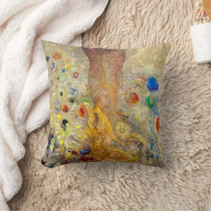 Coussin Two Sides Bouddha Odilon Redon