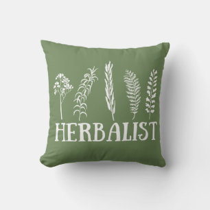Coussin Types d'herboristes