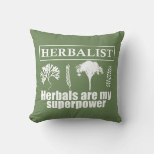 Coussin Types d'herboristes