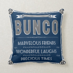 Coussin Typographie de cru de Bunco