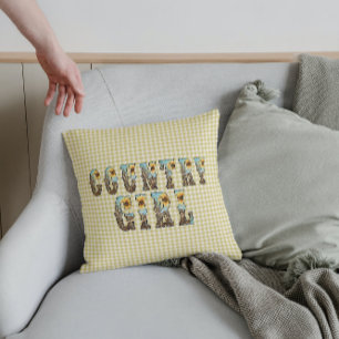 Coussin Typographie des filles du pays