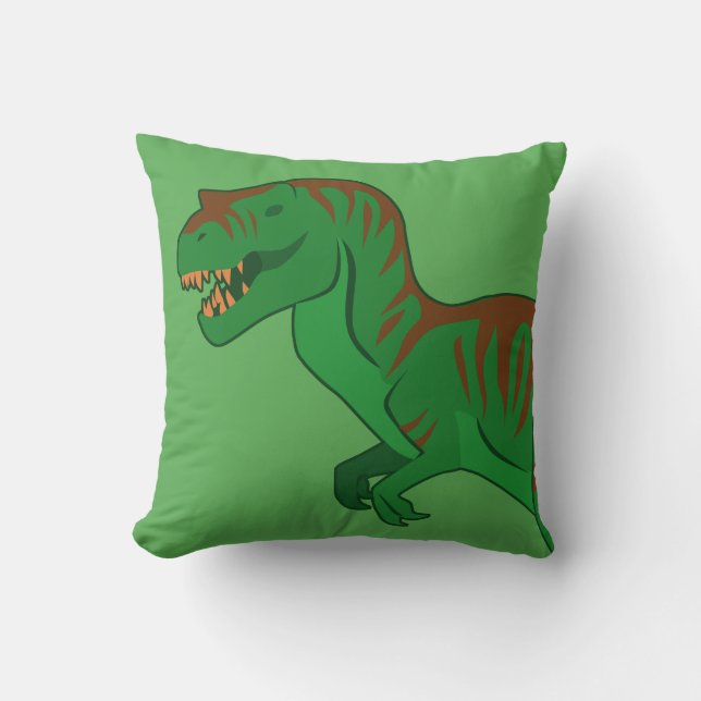 Coussin Tyrannosaurus (face) (Recto)