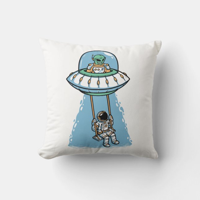 Coussin UFO Astronaut Exchange (Recto)