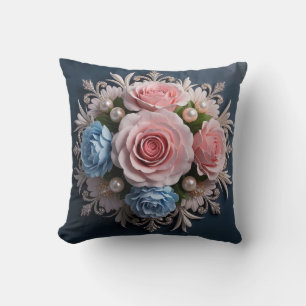 Coussin Un arrangement Fleur intemporel pour elle
