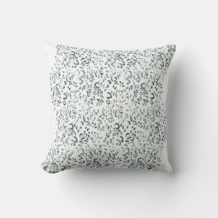 Coussin un arrière - plan blanc avec beaucoup d'eau