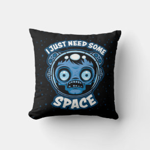 Coussin Un Astronaute Zombie A Besoin D'Espace