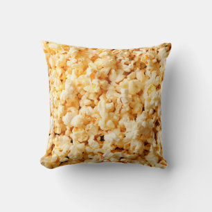 Coussin Un bon popcorn sur tout l'arrière - plan. Nourritu