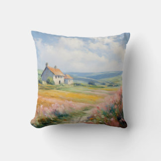 Coussin Un chef-d'oeuvre pastoral : Campagne Agritourisme