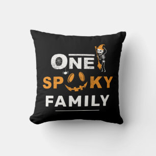 Coussin Un costume de famille assorti pour un Halloween ef
