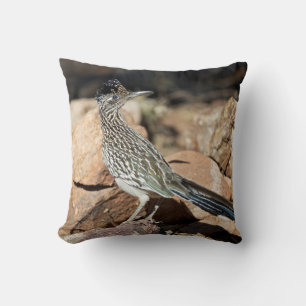 Coussin Un coureur de route interrompt momentanément sa re