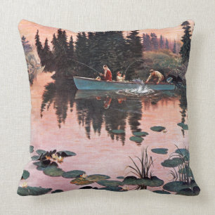 Coussin Un crochet fin par John Clymer