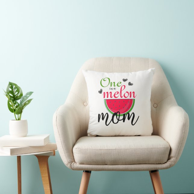 Coussin Un dans une maman melon Watermelon (Chaise)