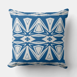 Coussin Un design élégant d'impression de tissu géométriqu