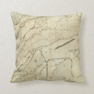 Coussin Un diagramme précis de la rivière St Lawrence