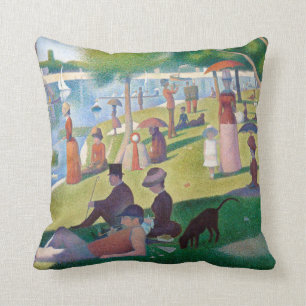 Coussin Un dimanche après-midi à La Grande Jatte, Seurat