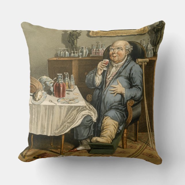 Coussin Un goût exquis, avec une compréhension agrandie (Recto)